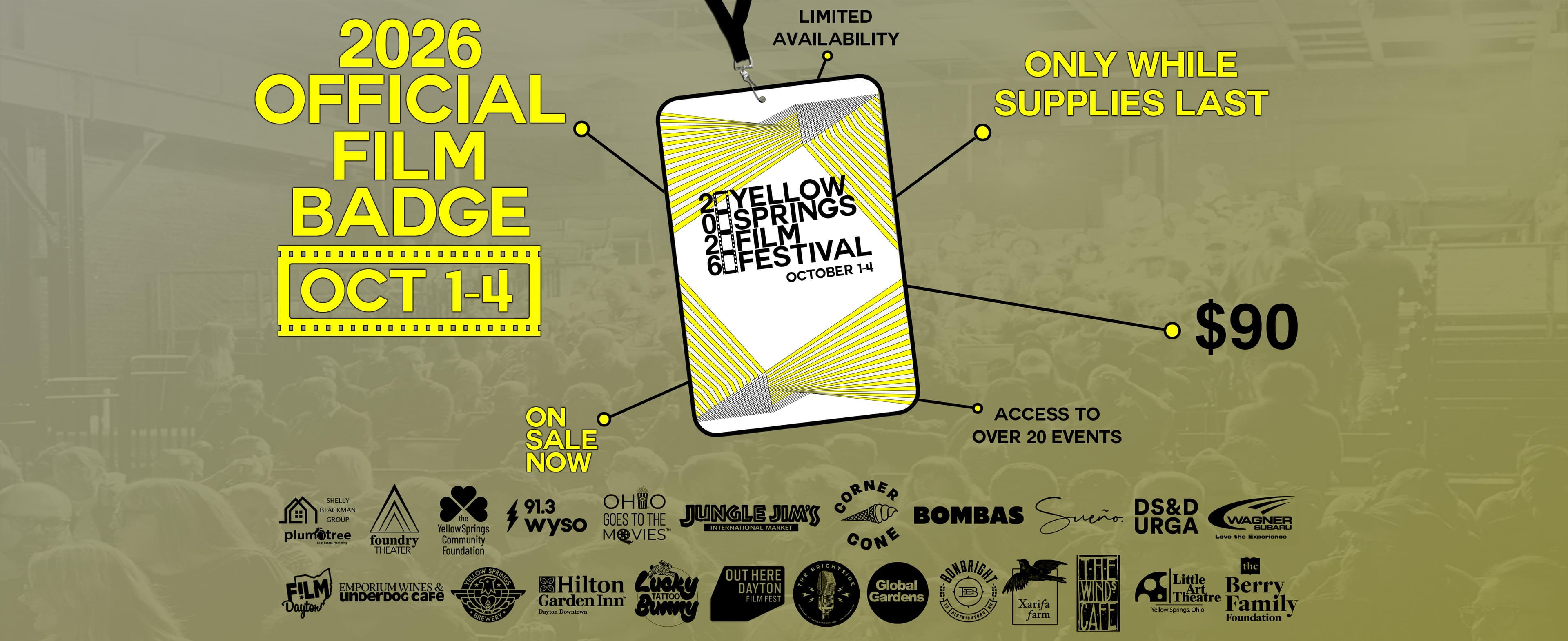 2026 Ysff Film Badge