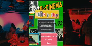 F ck It Film Festival | short films premiering @ baby battista LA poster