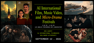 Hollywood AI Film Festivals - 6 + Live Filmmakers poster