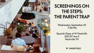 Screenings on the Steps: The Parent Trap poster