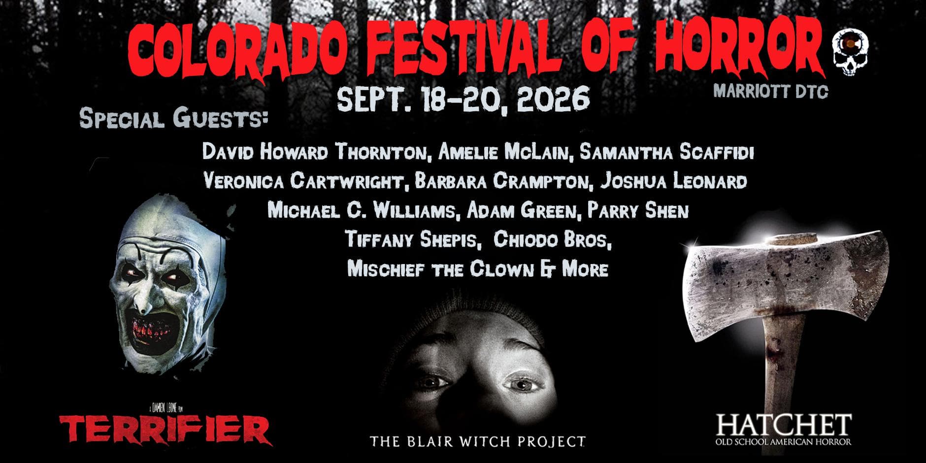 Colorado Festival of Horror 2026: Clowns vs. Witches
