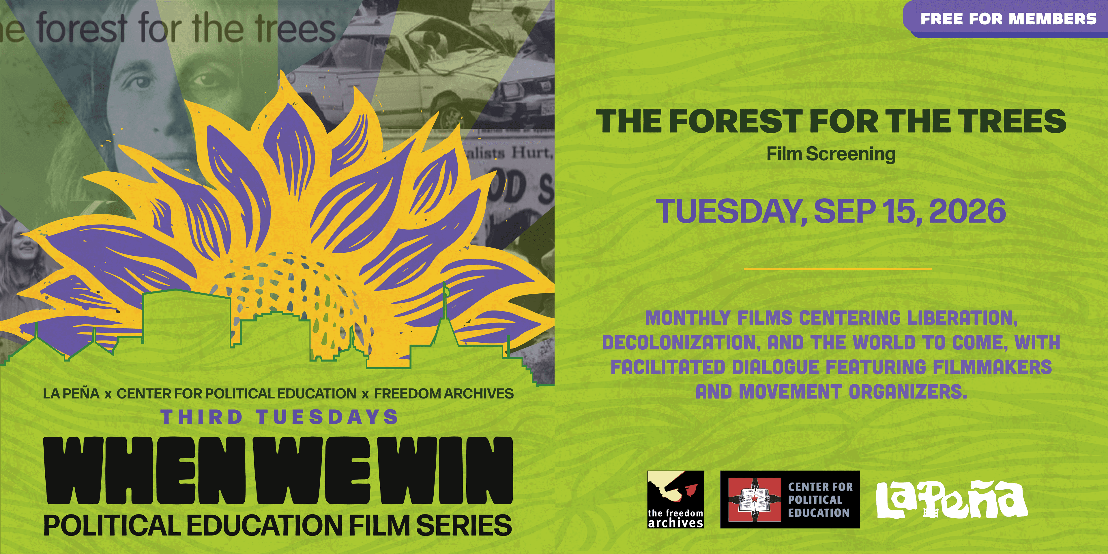 When We Win: The Forest for the Trees