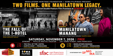 Two Films. One Manilatown Legacy poster
