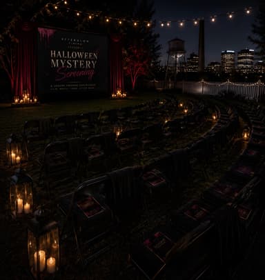 Afterglow Cinema's HORROR MYSTERY poster