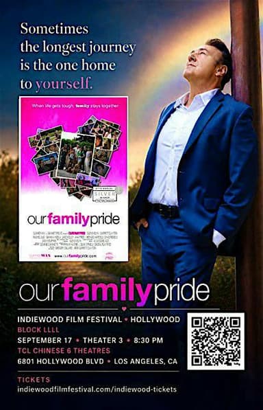 Our Family Pride at Indiewood Film Festival poster