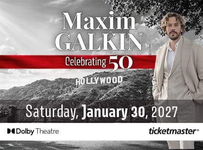 Maxim Galkin 50th Birthday Celebration Tour