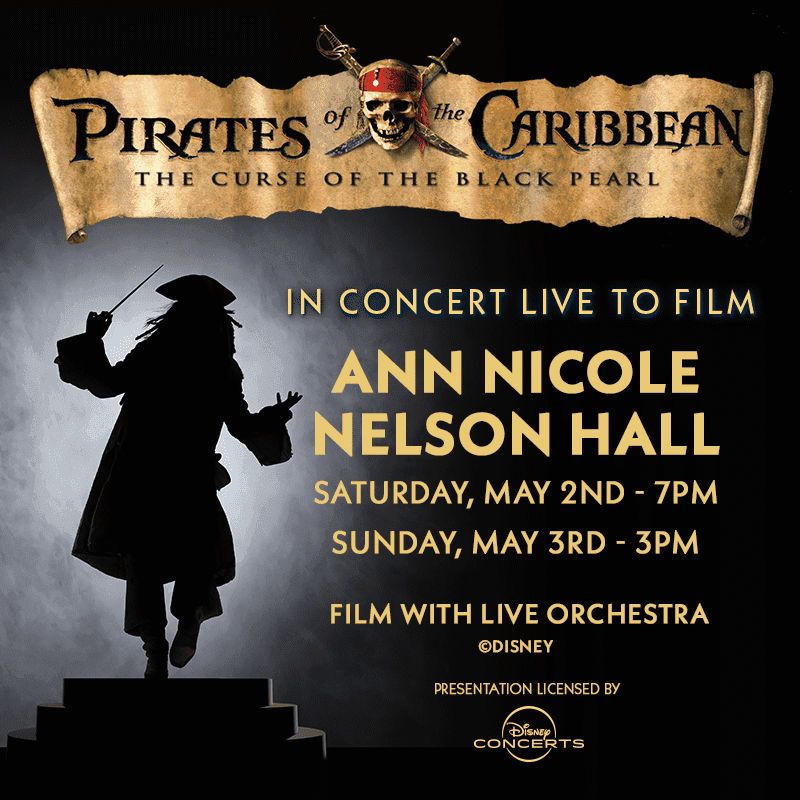 Movie Night: Pirates of the Caribbean: The Curse of the Black Pearl in concert