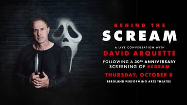 Behind The Scream  A Live Conversation with David Arquette poster