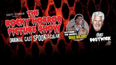 The Rocky Horror Picture Show Spooktacular Tour with Barry Bostwick poster