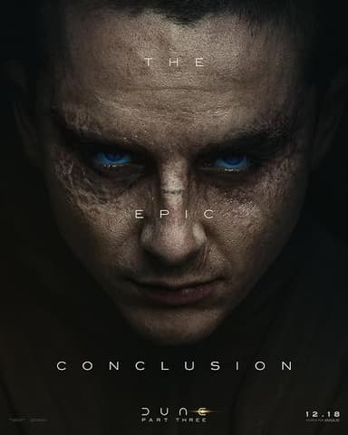 Dune: Part Three IMAX Global Trailer Event poster