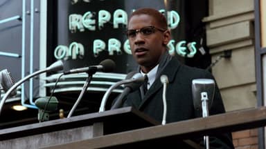MALCOLM X in 70mm poster