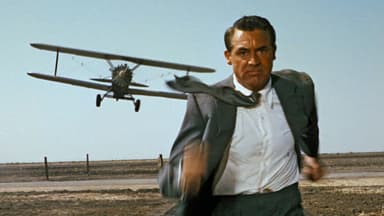 North by Northwest in 70mm poster
