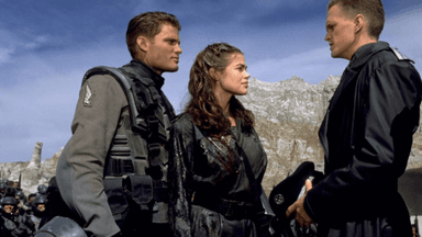Starship Troopers poster