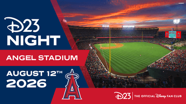 D23 Night at Angel Stadium poster