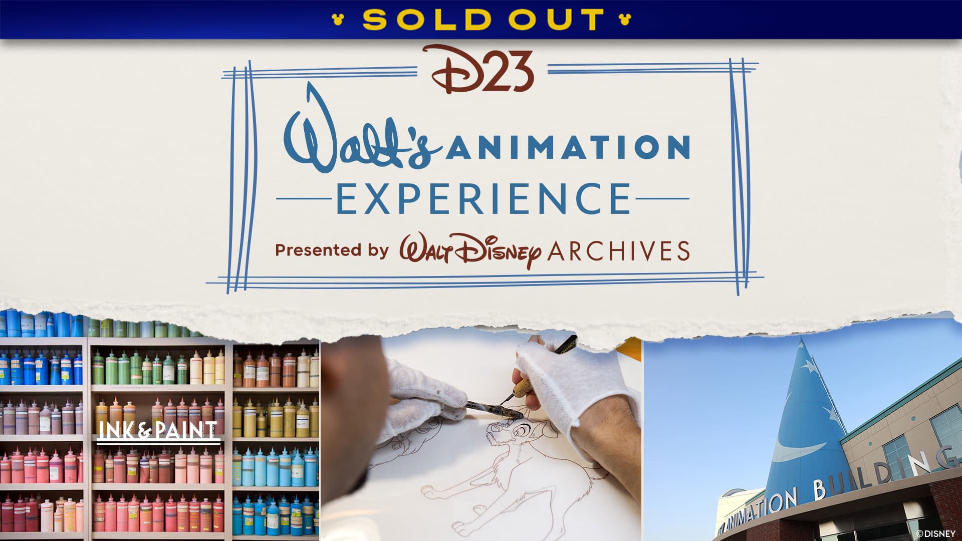 Walt’s Animation Experience Presented by the Walt Disney Archives