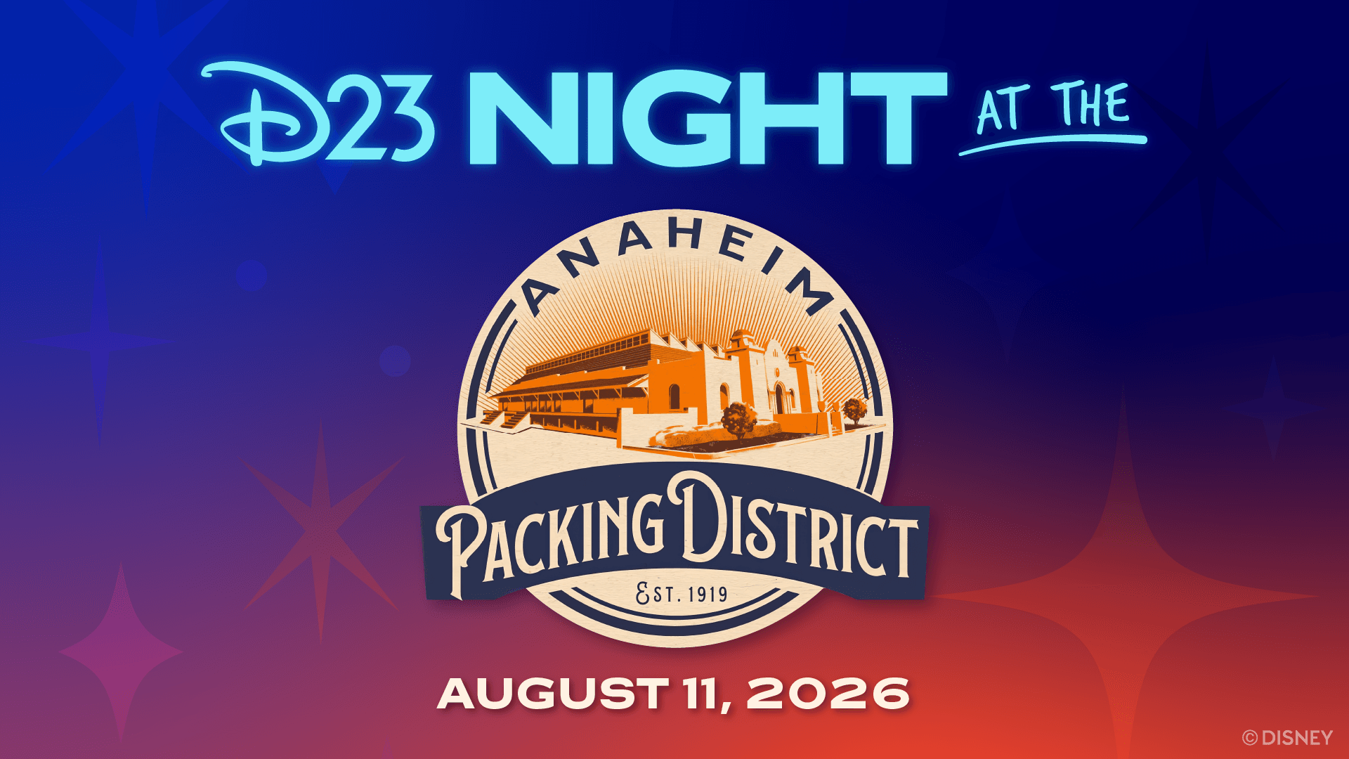 D23 Night at the Anaheim Packing District