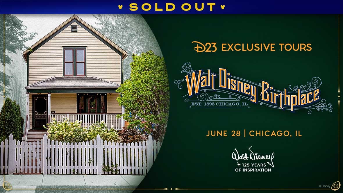 Walt Disney: 125 Years of Inspiration – D23 Exclusive Tours of The Walt Disney Birthplace
