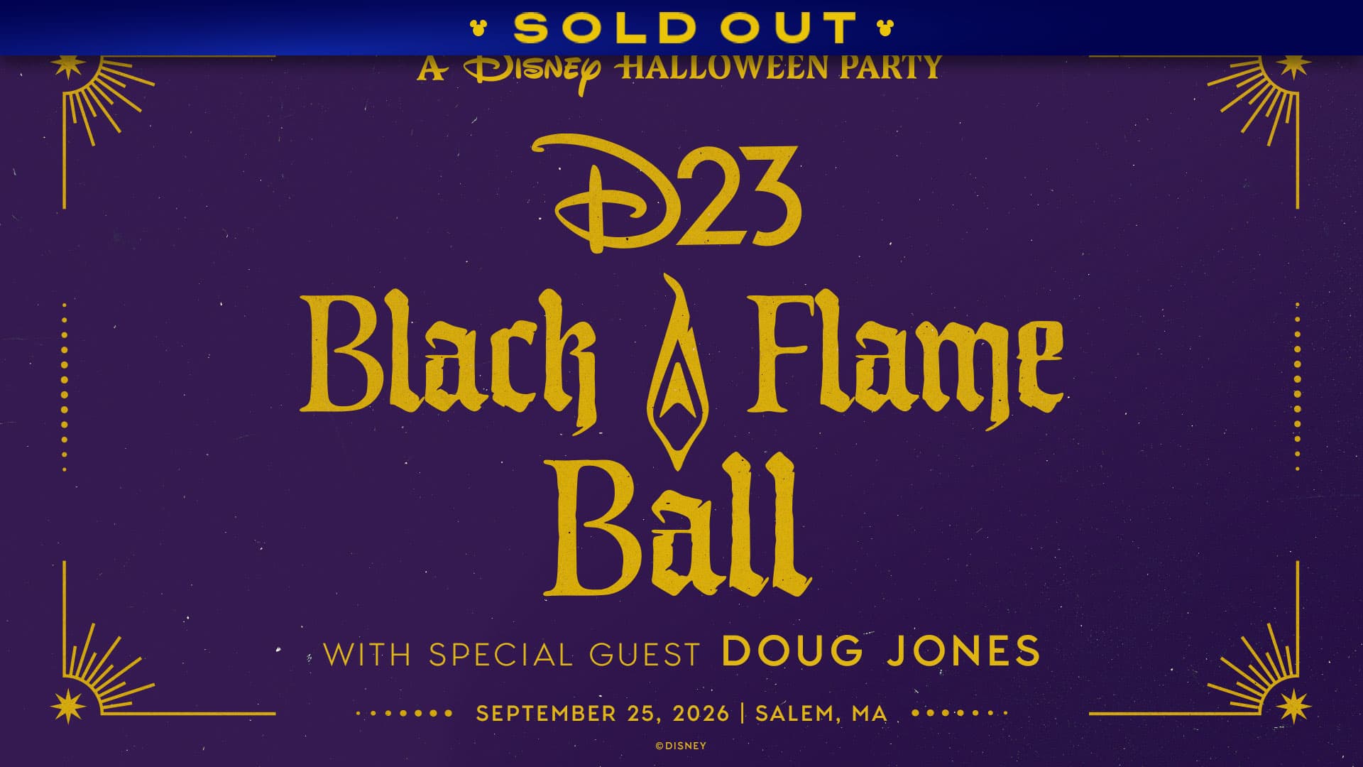 Black Flame Ball with Special Guest Doug Jones