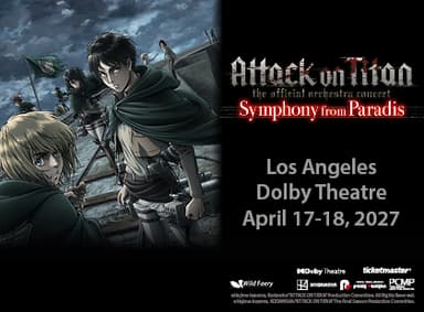 Attack on Titan Symphony from Paradis poster
