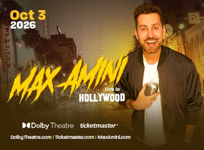 Max Amini Live in Hollywood!