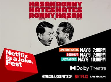 Hasan Hates Ronny | Ronny Hates Hasan poster