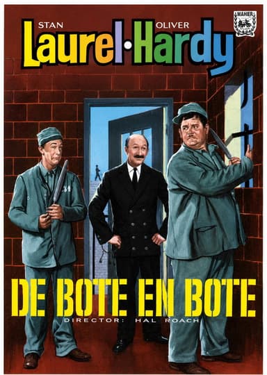 De Bote En Bote (Pardon Us) poster