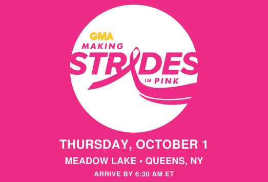 GMA Making Strides in Pink