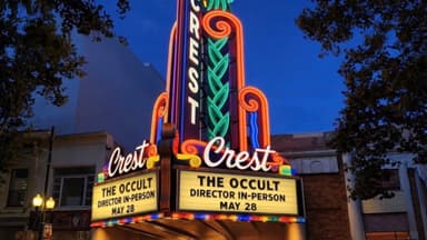 The Occult Screening and Qanda poster