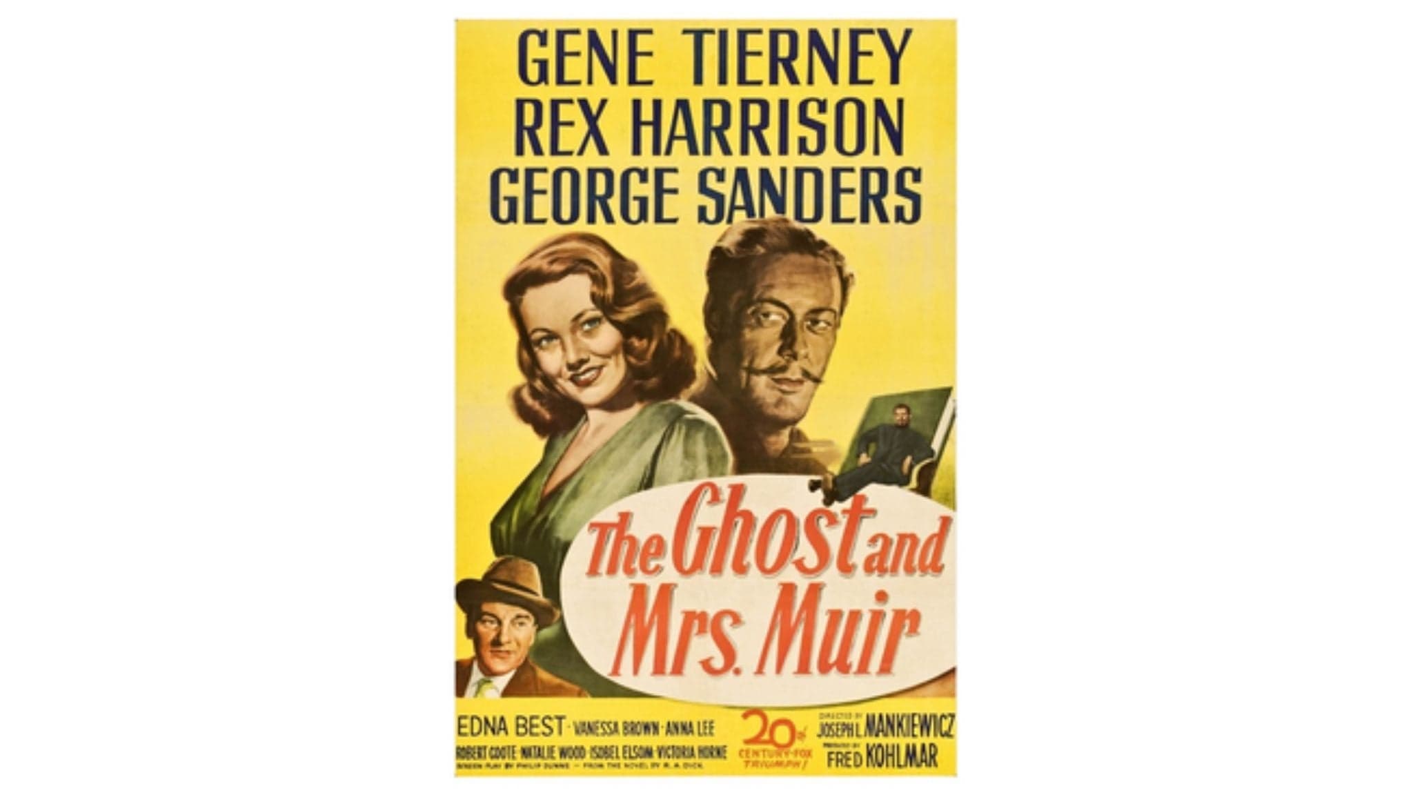 The Ghost and Mrs. Muir poster