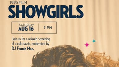 Showgirls poster