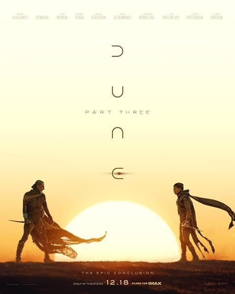 Dune: Part Three poster