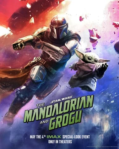 Star Wars: The Mandalorian And Grogu poster