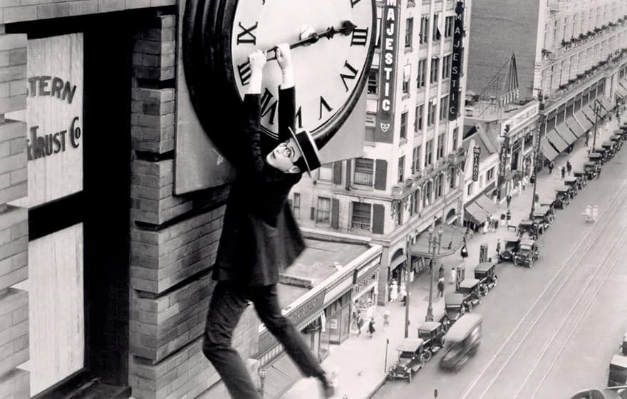 Silent Movie Monday: Safety Last! (1923) starring Harold Lloyd